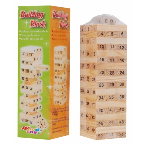 JENGA DREWNIANE KLOCKI